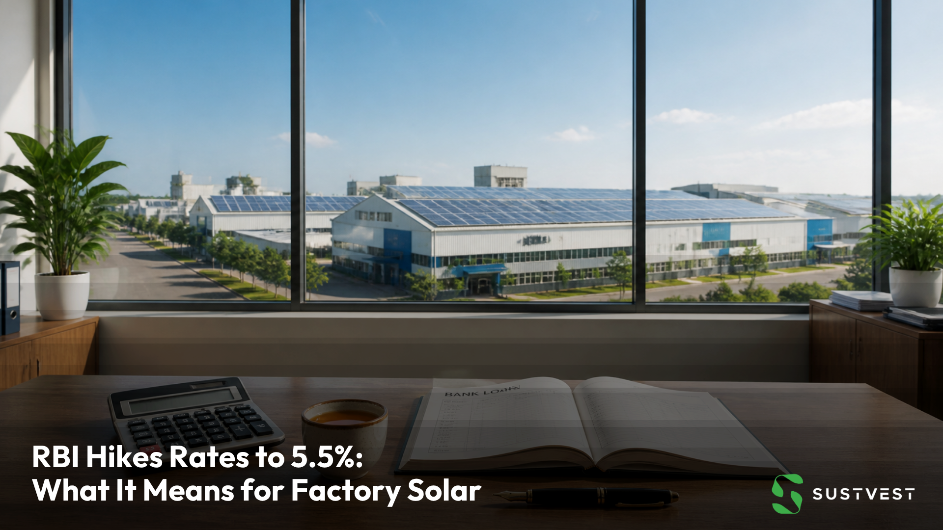 RBI Hikes the Repo Rate to 5.5%: What It Means for Your Factory's Solar Plan